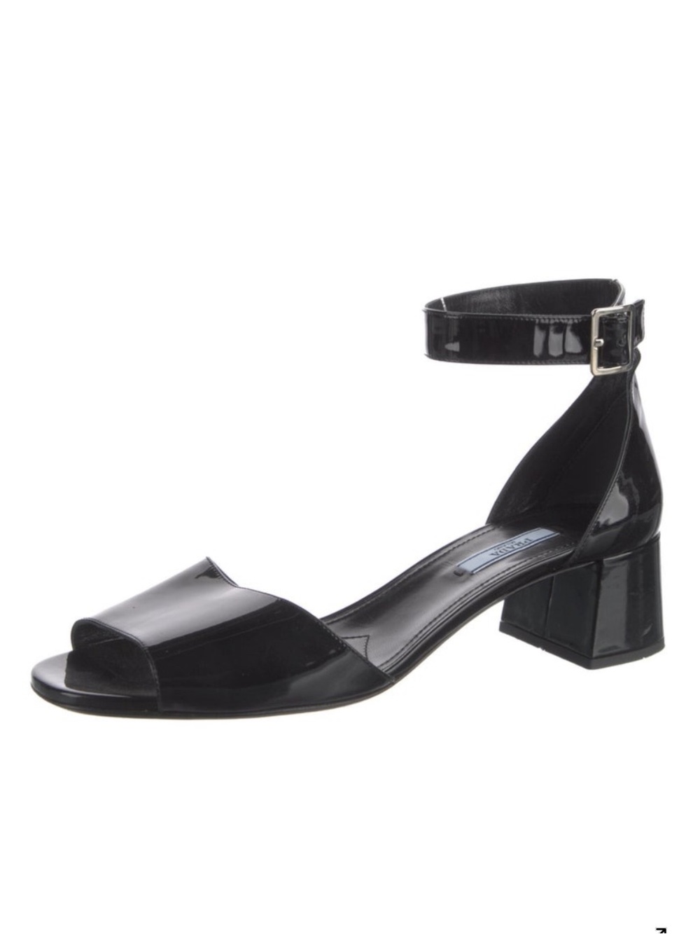 Prada patent d’Orsay pumps 39.5